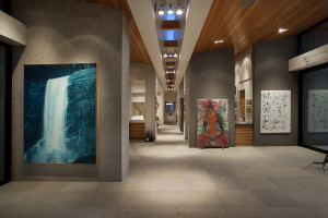 Desert Modern for the Magnificent Collection | Gallery + Ceiling Detail Drewett Works Desert Modern for the Magnificent Collection | Gallery + Ceiling Detail Designed by architect CP Drewett this award winning modern home showcases the magnificent collection within as well as the stunning surrounding views