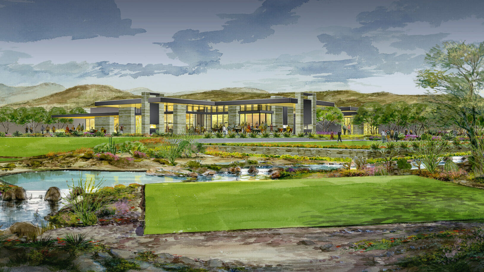 Desert Mountain Clubhouse designed by Drewett Works