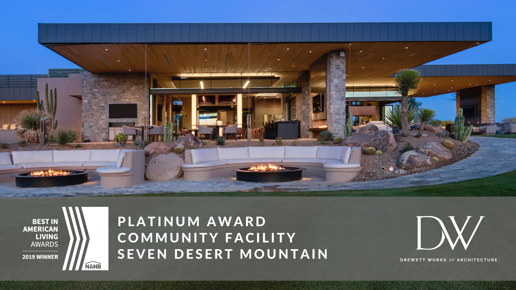 2019 Best in American Living Awards Platinum - Best Community Facility - Seven Desert Mountain