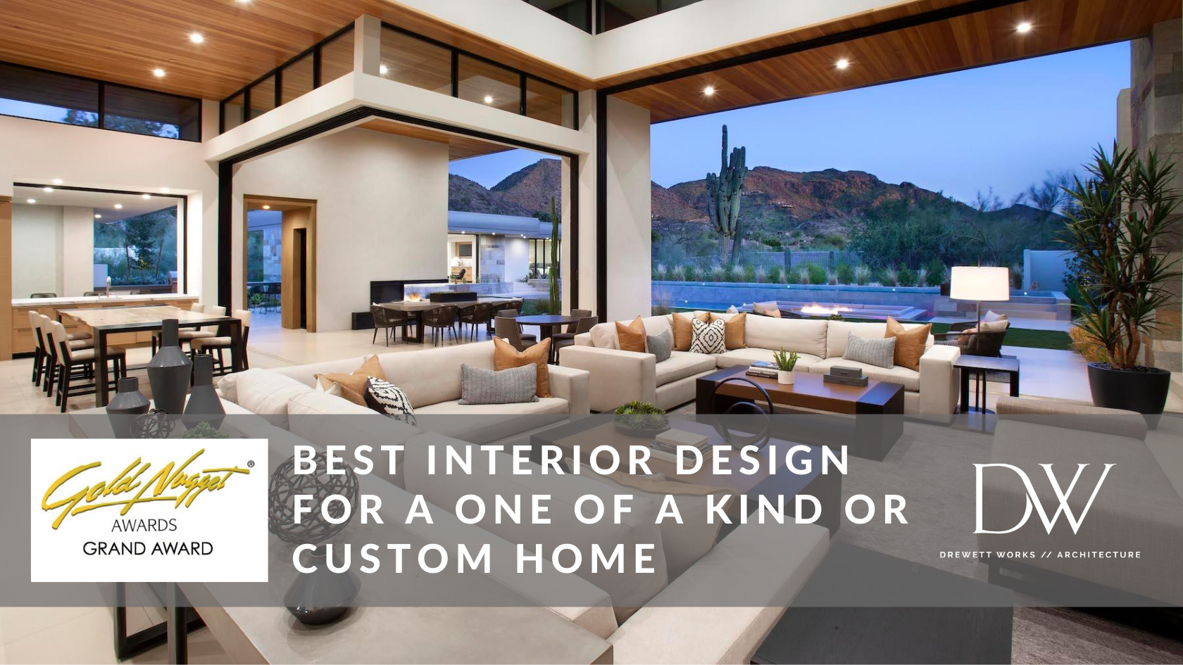 Grand Award winner for Best Interior Design of a Custom Home