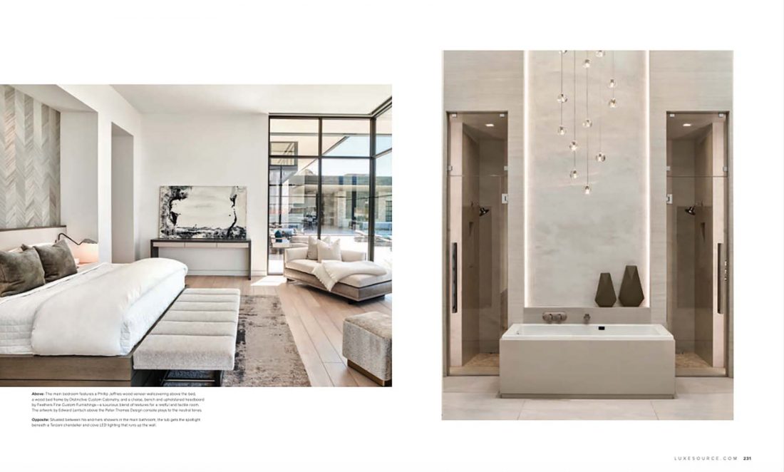 Ebony and Ivory Featured in Luxe Interiors + Design // Drewett Works