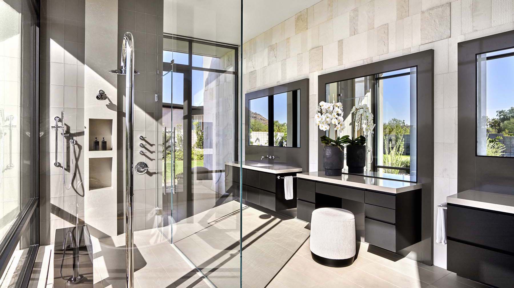 Stone Radius Modern Luxury primary bathroom