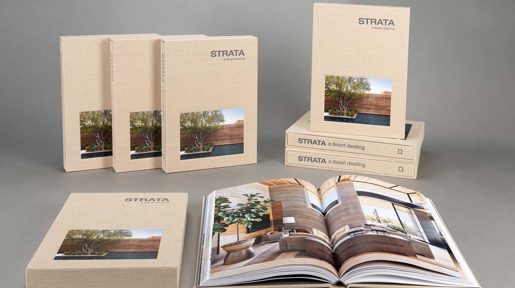 STRATA a desert dwelling book covers