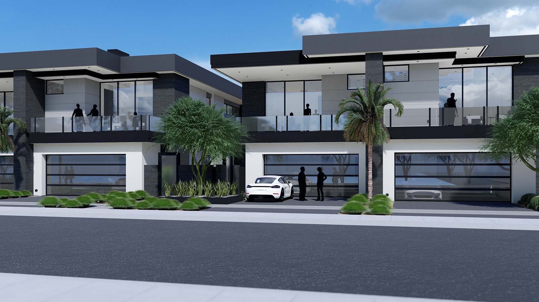 Paloma townhomes– Front view